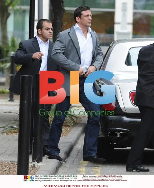 Alex Reid and Chantelle Houghton at London Meeting