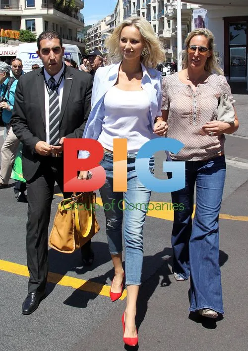 Adriana Karembeu at Cannes