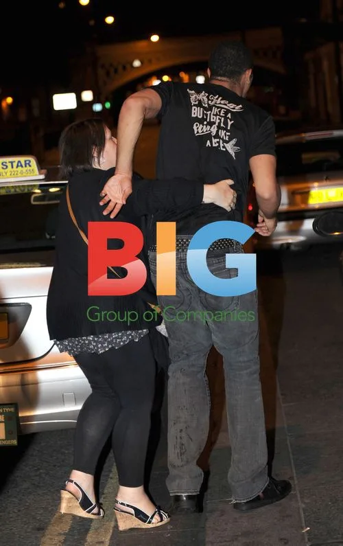 Footballer Anton Ferdinand Exits Nightclub