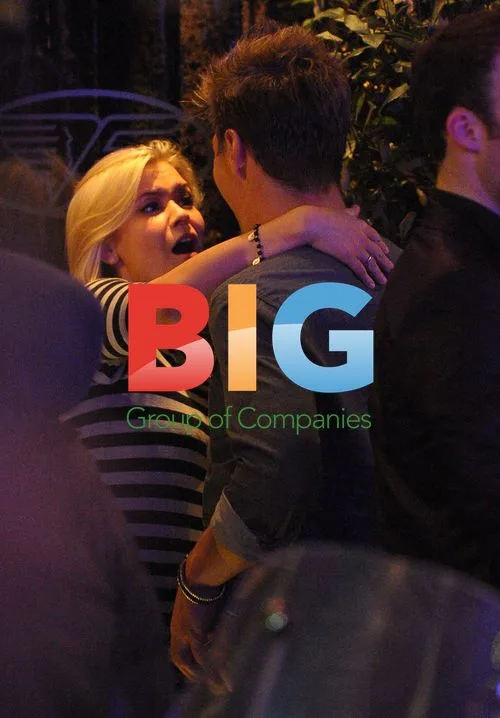 Matt Evans and Laura Hamilton at Dancing On Ice Party