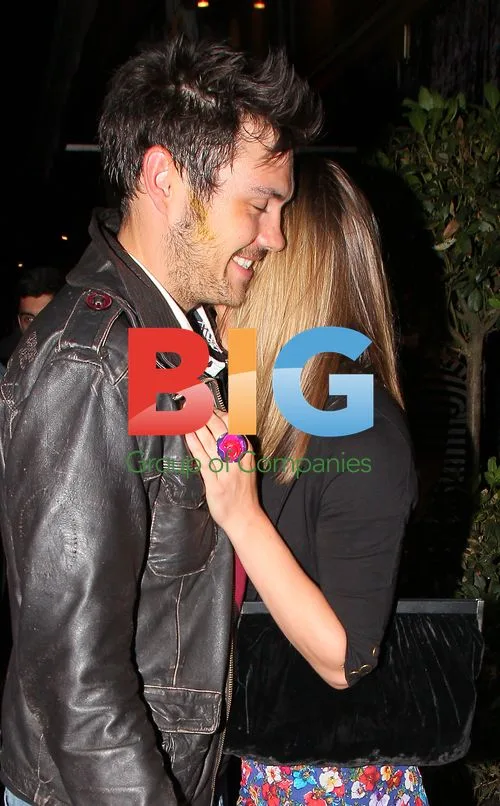 Sam Attwater and Chloe Madeley at Dancing On Ice Party