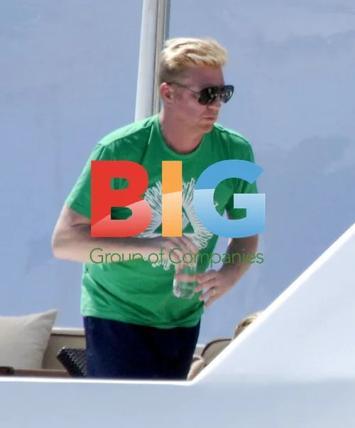 Shermine Shahrivar on Boris Becker's Yacht