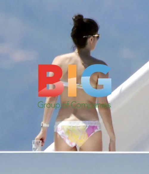 Shermine Shahrivar on Boris Becker's Yacht