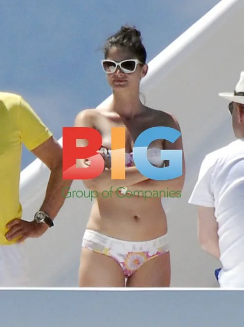 Shermine Shahrivar on Boris Becker's Yacht