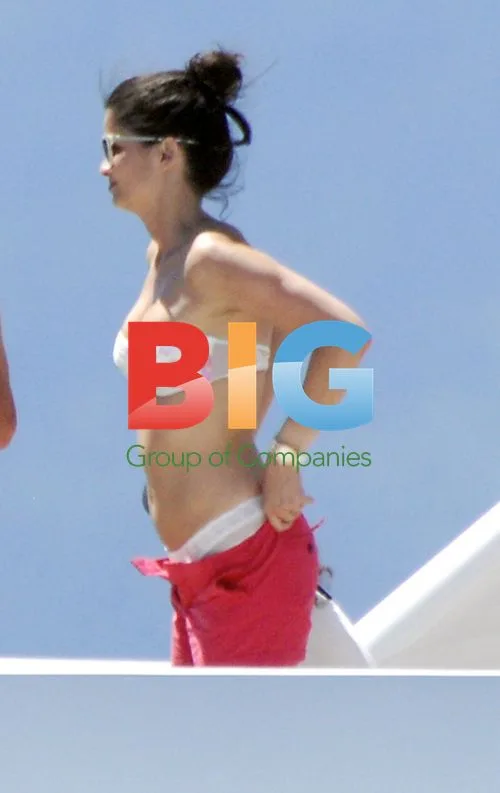 Shermine Shahrivar on Boris Becker's Yacht