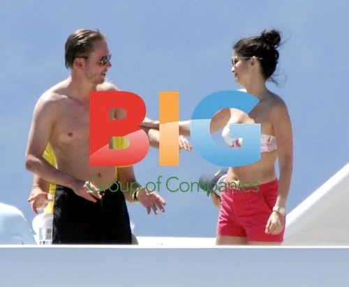 Shermine Shahrivar on Boris Becker yacht in Cannes
