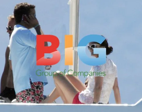 Shermine Shahrivar on Boris Becker's Yacht in Cannes