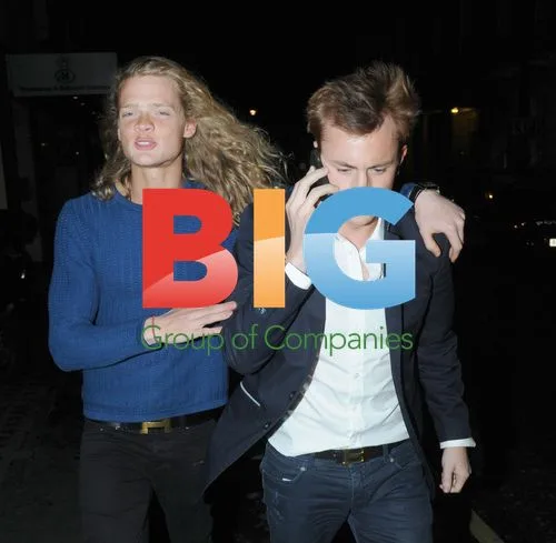 Made in Chelsea Cast Members Leaving Nightclub