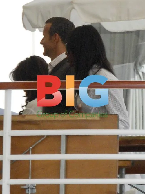 Naomi Campbell and Vladislav Doronin at Eden Roc, Cannes
