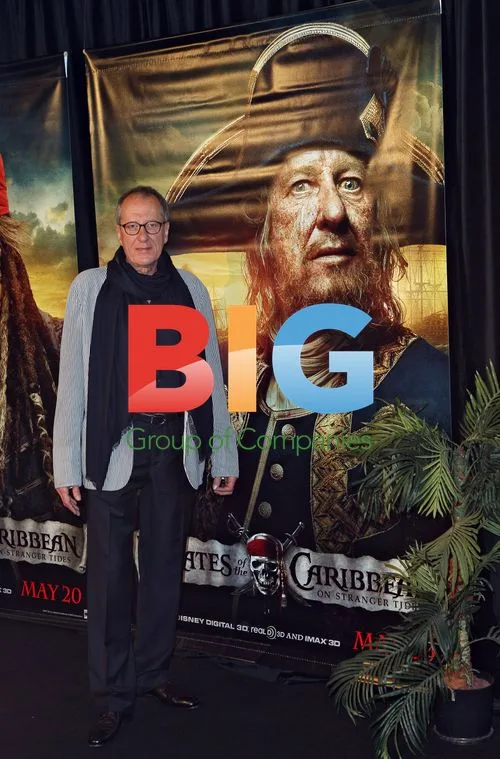 Geoffrey Rush at Australian "Pirates 4" Premiere