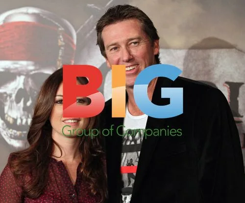 Sara Leonardi & Glen McGrath at Pirates 4 Premiere