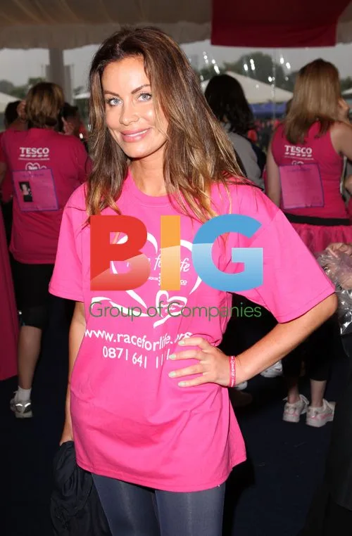 Celebrities join Race for Life event