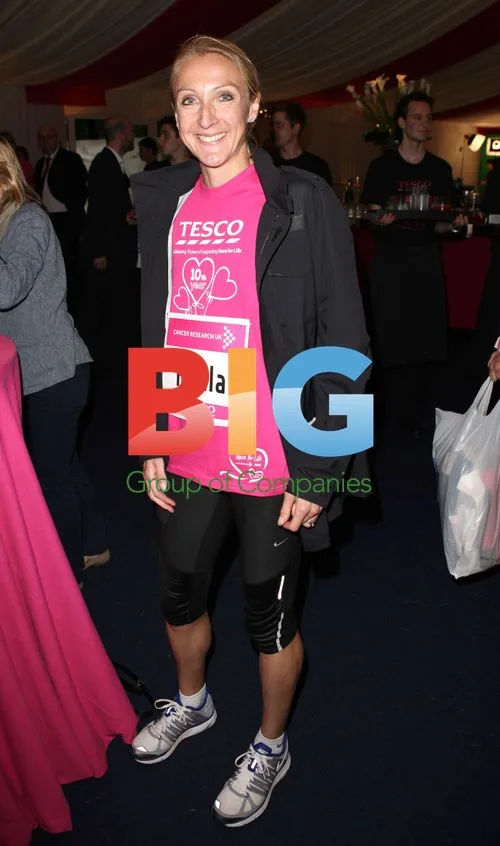 Paula Radcliffe at Tesco Race for Life 2011