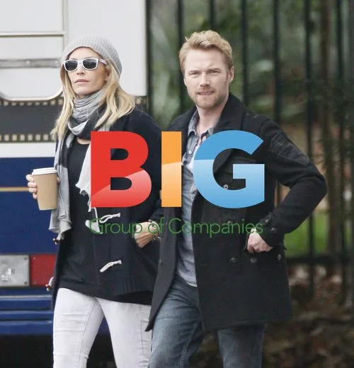 Ronan Keating and family on Goddess set