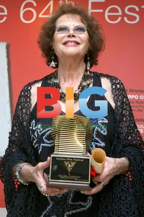 Claudia Cardinale receives Sicilian film award at Cannes