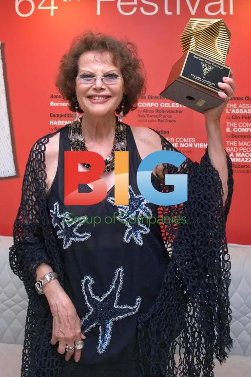 Claudia Cardinale Receives Sicilian Film Festival Award