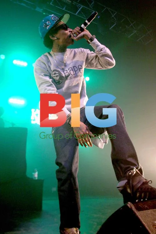 Amber Rose and Wiz Khalifa at London Concert
