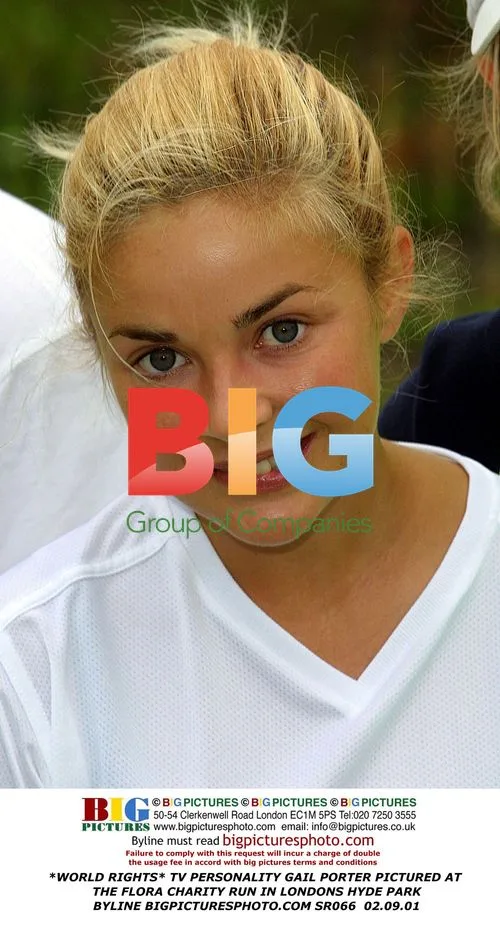 Gail Porter at Flora Charity Run