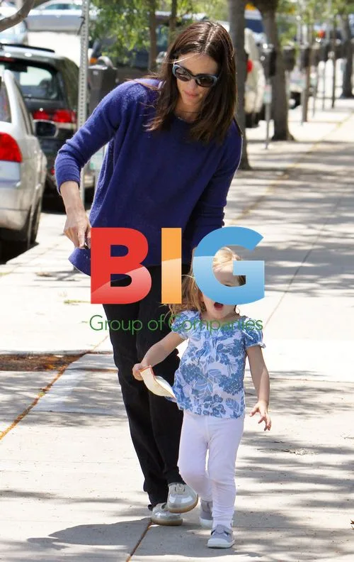 Jennifer Garner with daughter Seraphina