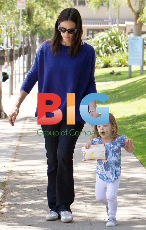 Jennifer Garner with daughter Seraphina