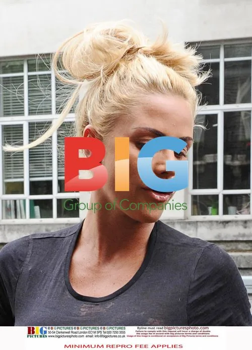 Katie Price Arriving at London Hotel
