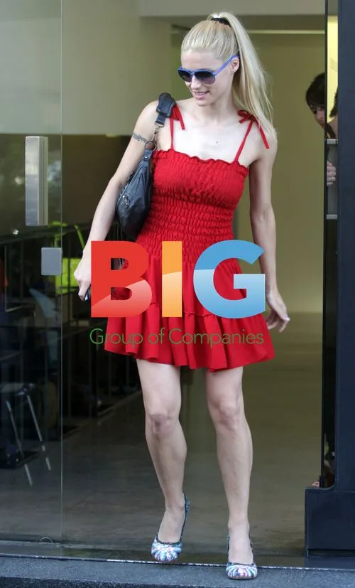 Michelle Hunziker Shopping in Milan