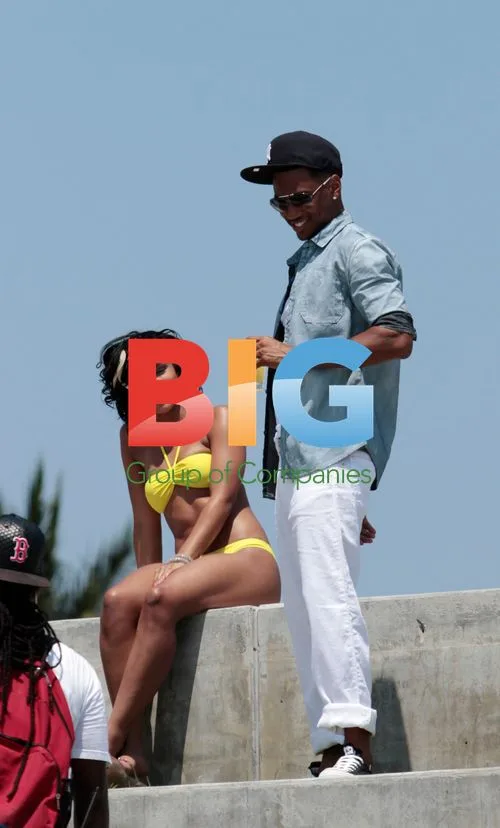 Trey Songz Filming Music Video in Miami
