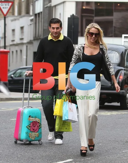 TOWIE Stars Argent and Bright Spotted in Chelsea