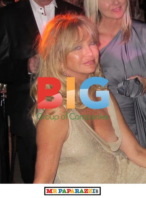 Goldie Hawn Dress Malfunction at Cannes Party