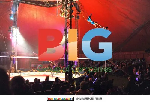 Katie Price and boyfriend at circus