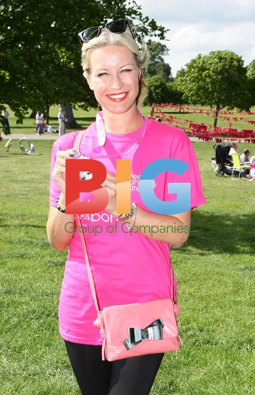 Denise van Outen at Breast Cancer Care Walk