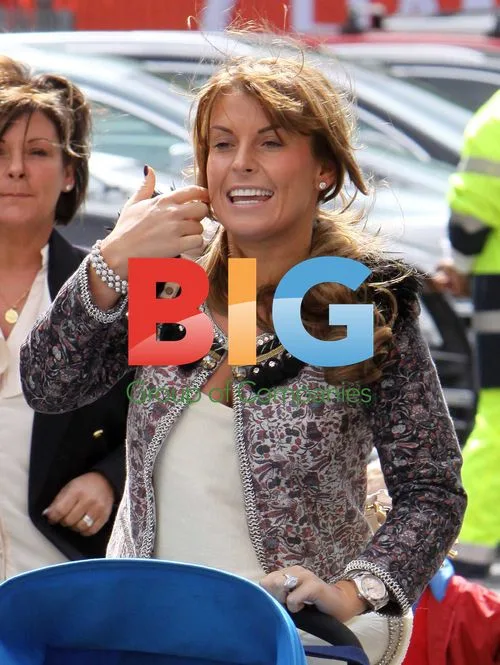 Coleen Rooney at Old Trafford