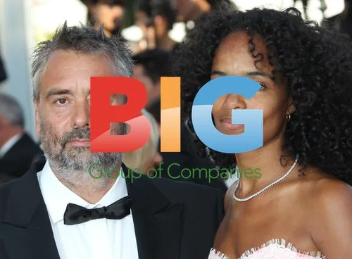 Virginie Silla and Luc Besson at Cannes Film Festival