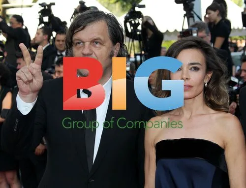 Elodie Bouchez and Emir Kusturica at 'La Source Des Femmes' Premiere