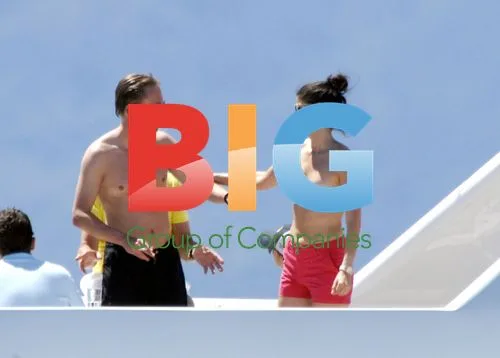 Shermine Shahrivar on Boris Becker's yacht