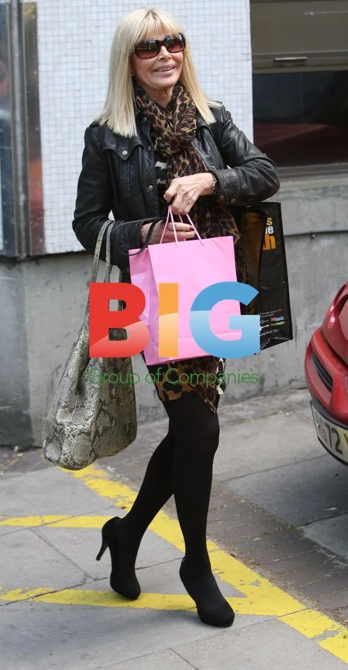Britt Ekland at ITV Studios