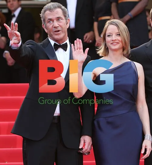 Mel Gibson and Jodie Foster at Cannes Film Festival