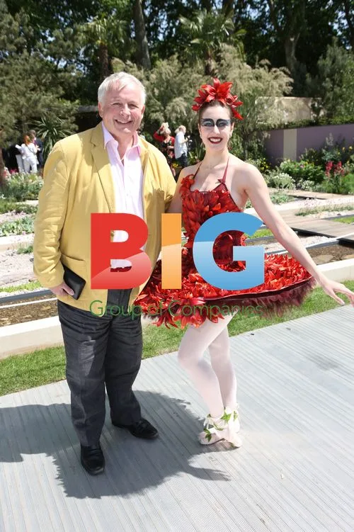 Christopher Biggins at Chelsea Flower Show