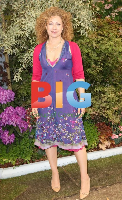 Alex Kingston at Chelsea Flower Show 2011