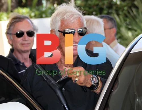 Jean-Paul Belmondo arrives in Cannes