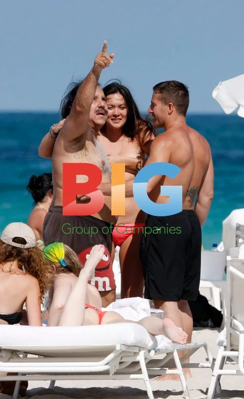 Ron Jeremy Relaxing in Miami