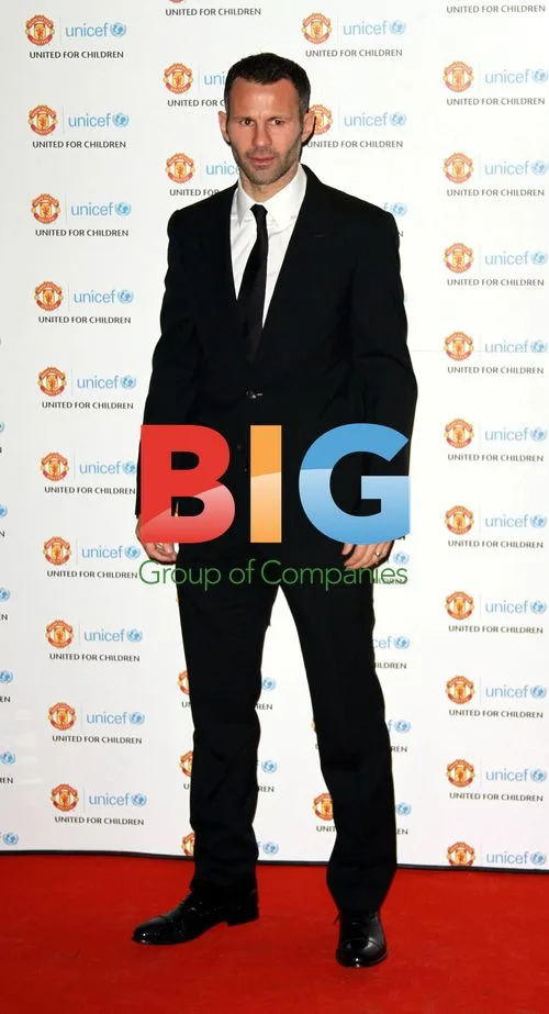 Ryan Giggs at Manchester United & UNICEF Gala Dinner