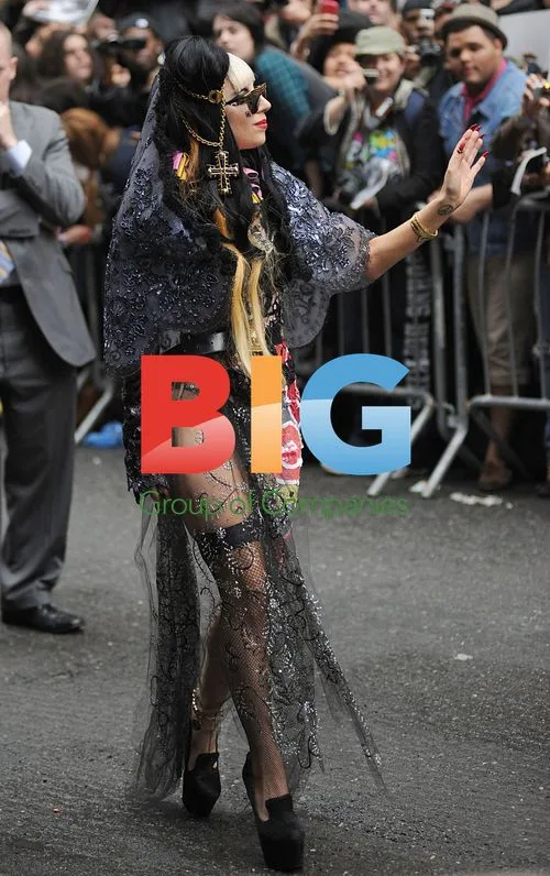 Lady Gaga at Letterman Show