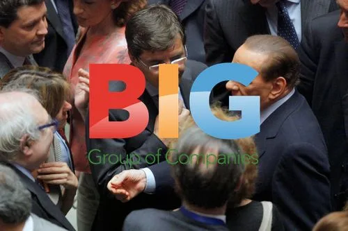 Berlusconi and Pionati at Chambers of Deputies