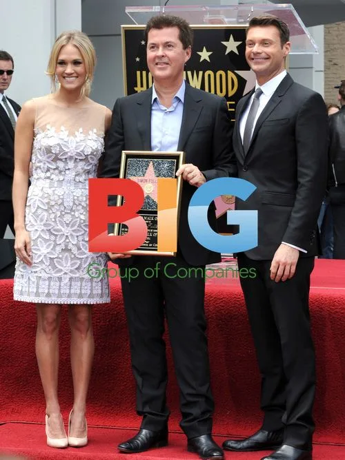 Simon Fuller receives Hollywood Walk of Fame star