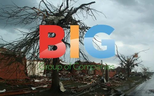 Destruction from Joplin tornado