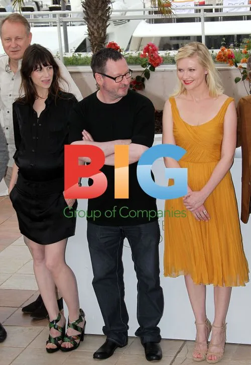 Gainsbourg, Von Trier, and Dunst at Cannes