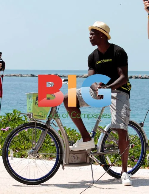 Chad Ochocinco promotes public cycling in Miami