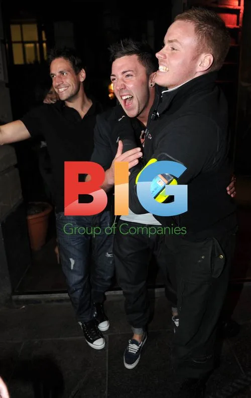 Greg and James from 'Geordie Shore' spotted outside club