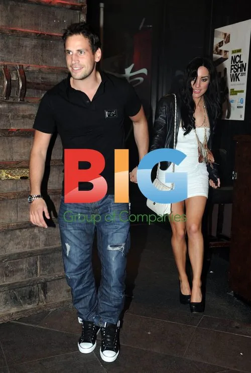Greg and James from 'Geordie Shore' outside club